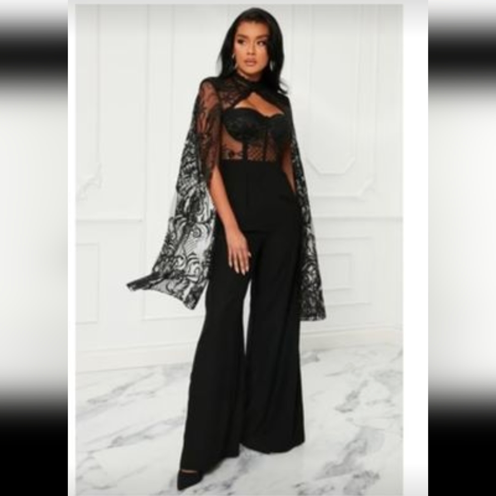 Lace Jumpsuit Corset top